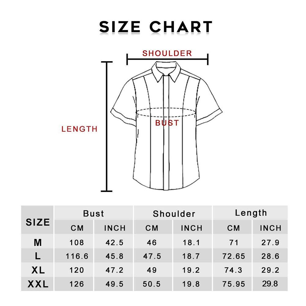 Spreadhoodie Shirt Casual Beach Shirt for Men Short Sleeve Galaxy Dinosaur Shirt Hawaii Shirts Mens Hawaiian Shirt Funky Shirt for Summer Beach Vacation XXL