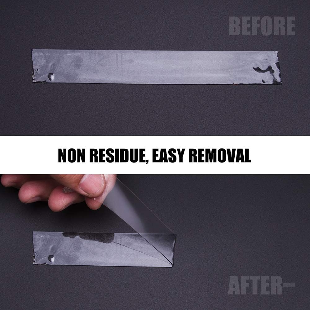 Double Sided Mounting Tape - 1/2”10’Removable Outdoor Double Sided Tape Clear Sticky Heavy Duty Adhesive Suitable for Room Decor/Bathroom Decor : Office Products