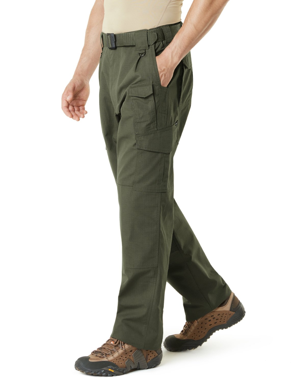CQR Men's Tactical Pants Lightweight EDC Assault Cargo TLP105 on