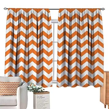 Amazon Com Warm Family Chevron Blackout Curtains Halloween