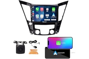 CarPlay Android Auto Autoradio Car Navigation Stereo GPS Radio 9" IPS Touchscreen Headunit Tablet for Hyundai Sonata 2010-201
