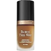 Too Faced Born This Way Natural Finish Longwear Liquid Foundation | Medium-To-Full Coverage | Hydrating + Oil Free