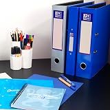 Oxford Premium A4 Ring Binder Blue 25mm 40mm Spine Laminated Paper on Board view 6