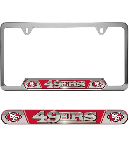 Rico Industries US Soccer All Over Chrome License Plate Frame - Officially Licensed, 12x6 Inch, Durable Chrome - View #12