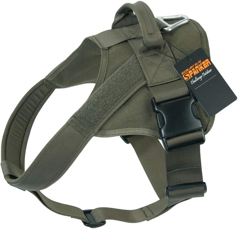 EXCELLENT ELITE SPANKER Tactical Military Dog Harness Vest Working