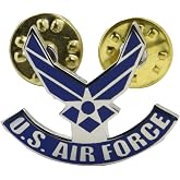 EagleEmblems USAF US Air Force Symbol II Lapel Pin