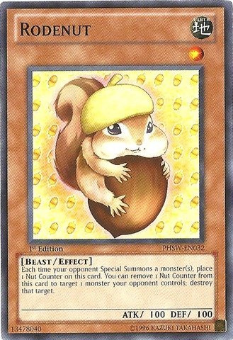 Yu-Gi-Oh! - Rodenut (PHSW-EN032) - Photon Shockwave - 1st Edition - Common