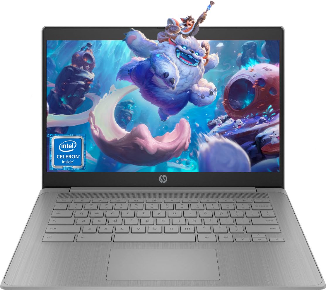HP 14" HD Chromebook Student Laptop, Intel