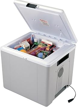 Amazon Com Koolatron P27 12v Voyager Travel Electric Cooler And Warmer For Camping Travel And Picnics 29 Quarts 27 5 Liters Iceless Thermoelectric Technology Automotive
