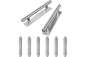 kwa heri Self-Stick Push Pull Helper 20 Pack Hidden Cabinet Handle ABS Plastic Door Window Wardrobe Handle Instant Cabinet Drawer Furniture Handles