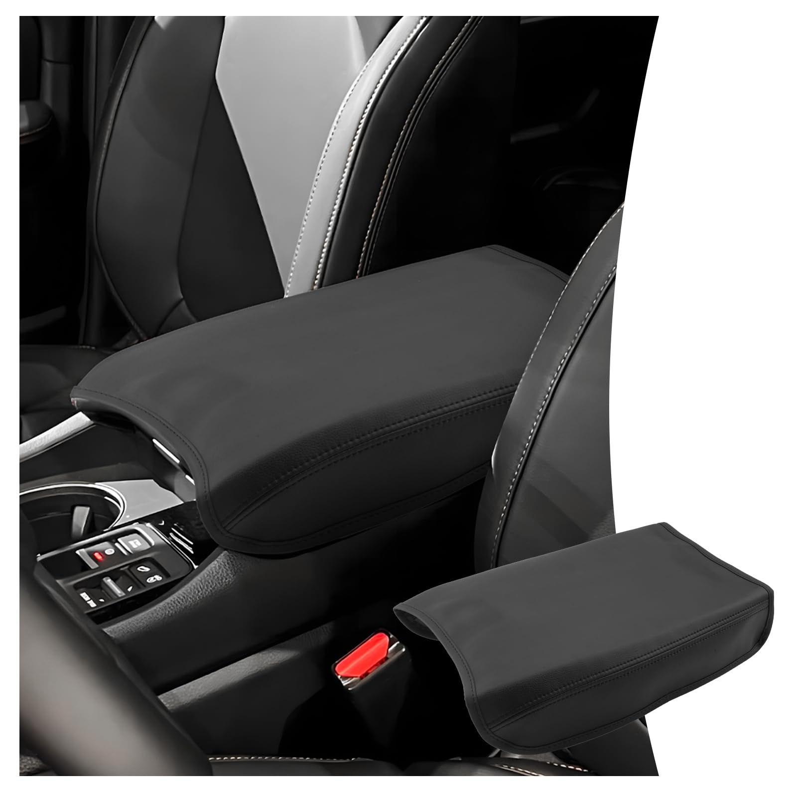 Photo 1 of CDEFG for Honda Pilot/Ridgeline/Passport Center Console Cover Armrest Box Cover for Honda Pilot 2023 2024 2025, 2024 2025 2026 Ridgeline/Passport Accessories Arm Rest Protector