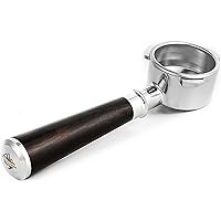 CrossCreek 54mm Espresso Bottomless Portafilter with 3 Ear | Fits 54mm Breville/Sage Barista Espresso Machine | Stainless Ste