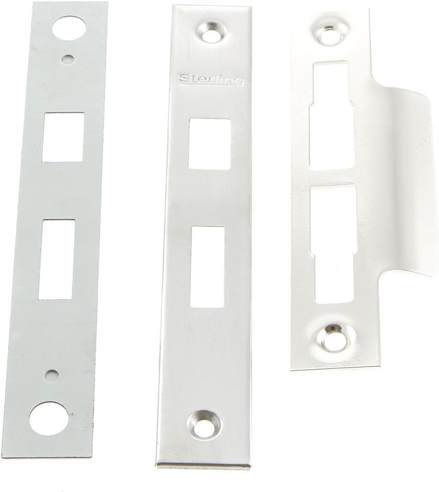 Sterling MLB325N 2.5-inch/65mm 3-Lever Bathroom Sashlock - Nickel, 2.5" - Image 4
