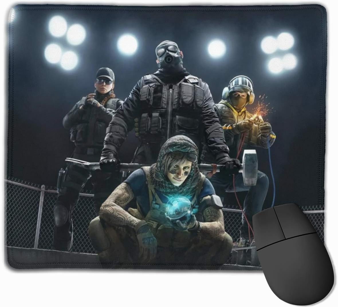 Game Theme Rainbow Six Siege Mouse Pad for Computer