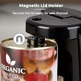 Tower T19007 3-in-1 Electric Can Opener Knife Sharpener Bottle Opener Black view 4