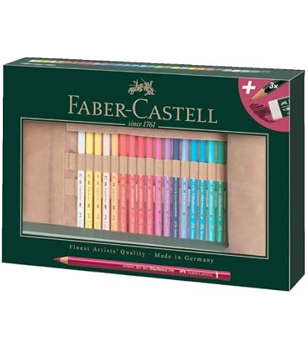 Faber-Castell Lápis de cor Polychromos Art & Graphic, conjunto de