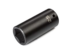 TEKTON 1/2 Inch Drive x 25 mm Deep 6-Point Impact