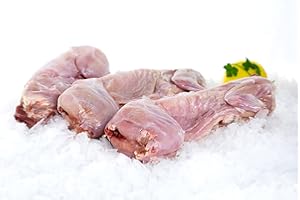 ROBERT WHOLEY & CO. 3 Cleaned Whole Rabbits (6-8 Lb. Average Total)