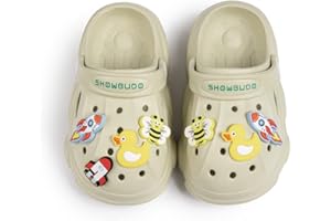Zoolar Toddler Cute Garden Clogs Boys Girls Slip On Shoes Summer Lightweight Outdoor Slides Sandals Infant Children Beach Pool Shoes (Toddler/Little Kids)