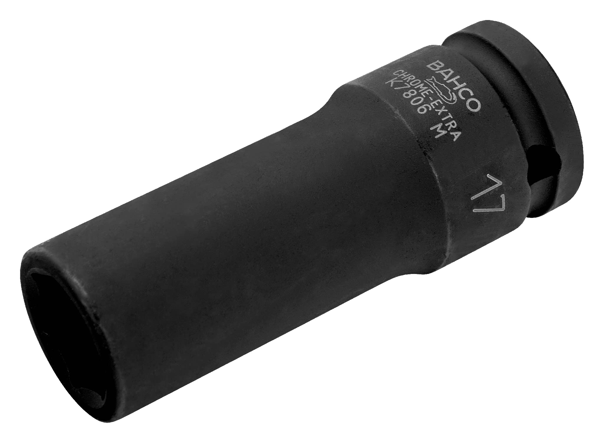 Bahco K7806M-10 Edge Deep Socket, Black, 10 mm