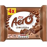 Original Aero Milk Chocolate Bubbly Bar 4 Pack Imported From The UK England