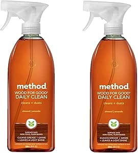 Method Wood for Good Daily Clean Almond -- 28 fl oz - 2pc