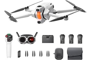 Antigravity A1 Infinity Bundle (3 High-Capacity Batteries) - 8K 360 Drone for Immersive Flight, Point-to-Fly Motion Control, 
