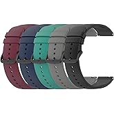 TenCloud 5Pack Bands Compatible with Blackview R50Pro R50 Pro Smartwatch Band Silicone Strap