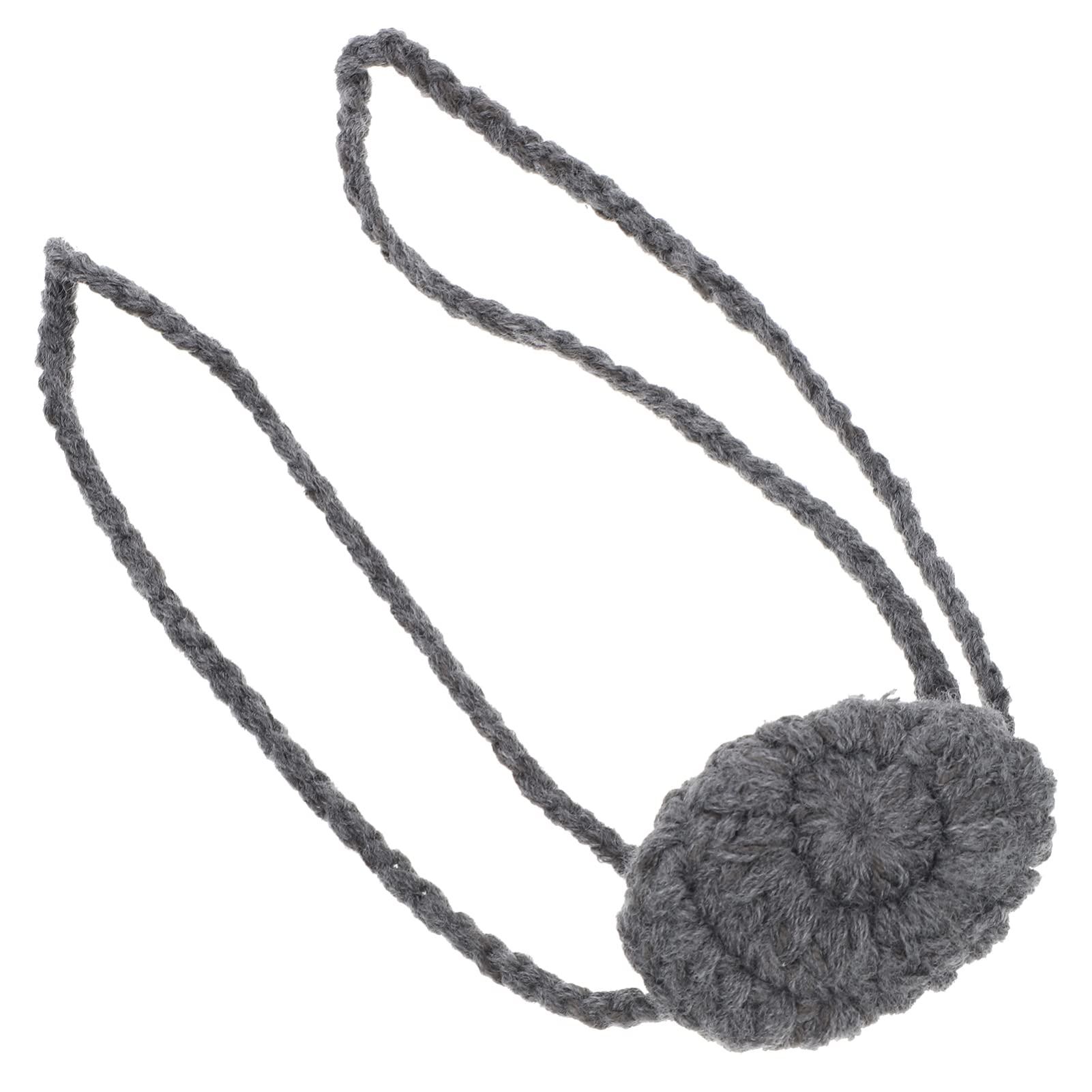 Handmade Grey Nose Warmer, Breathable Wool Nasal Breathing Mask for Cold Weather, Unisex Outdoor Protection for Snowboarding, Motorcycling, Hiking