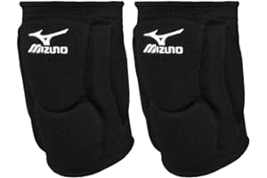 Mizuno Elite 9 SL2 Volleyball Kneepad , Black, Medium