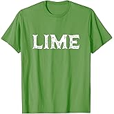 Lime Fruits Salt Tequila Taco Costume Halloween Group Idea T-Shirt
