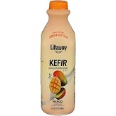 Lifeway Lowfat Kefir, Mango, 32 Ounce, 11g Protein, 12 Live Active Cultures