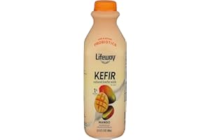 Lifeway Lowfat Kefir, Mango, 32 Ounce, 11g Protein, 12 Live Active Cultures