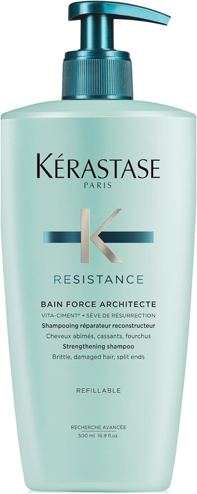 Kérastase Resistance Bain Force Architecte Daily Strengthening Shampoo 500ml