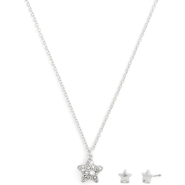 Vendita Set collana più orecchini Swarovski Heart bicolore 5521040