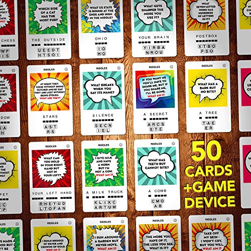 100 PICS Riddles Travel Game Guess 100 Riddles Flash Cards with