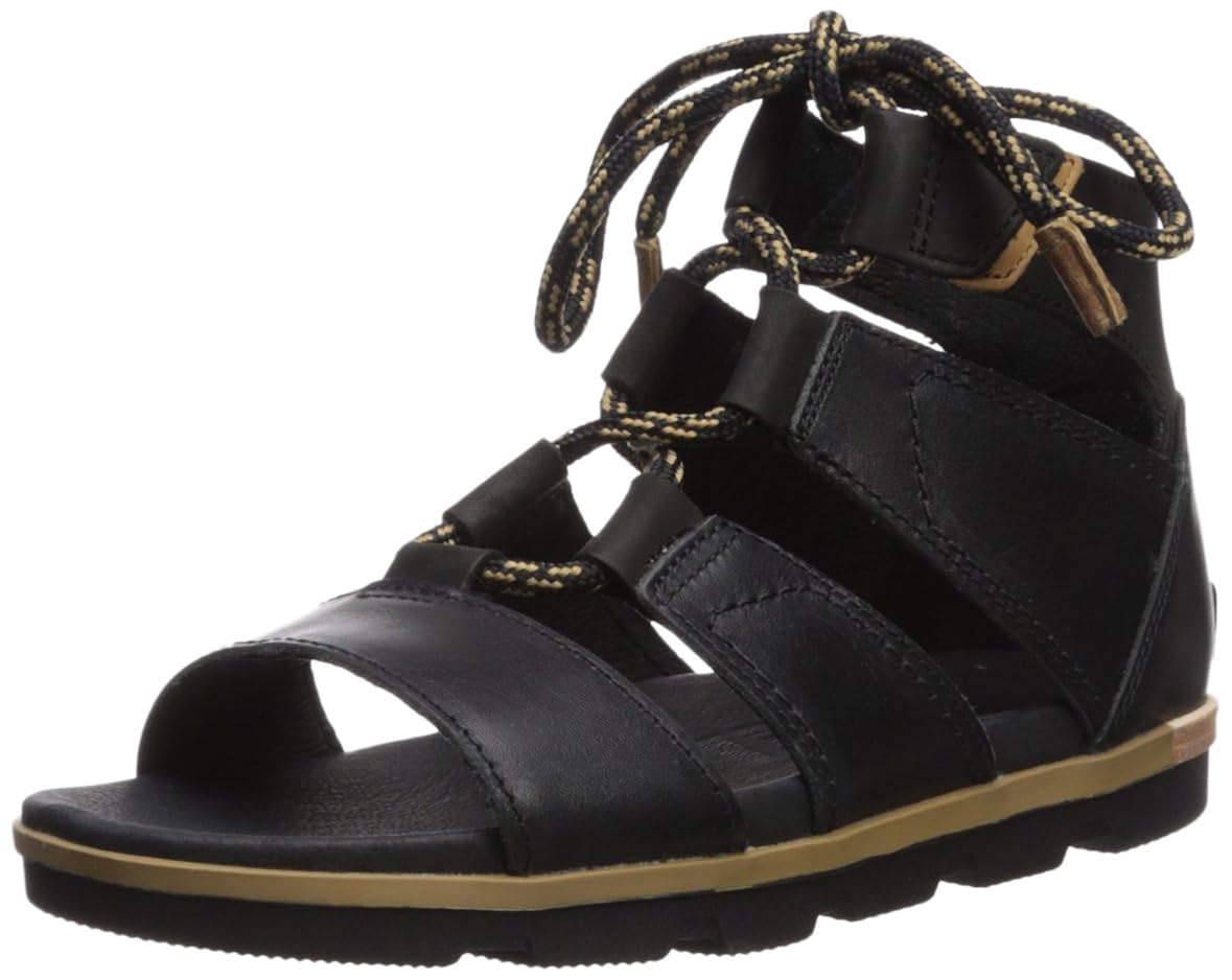 sorel women's torpeda lace ii flat sandal