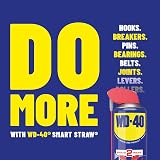 WD-40 Multi Use Lubricant Spray 450ml Smart Straw - Precision 2mm/ Wide view 3