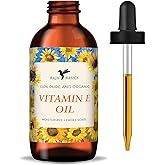 Baja Basics Organic Vitamin E Oil, Moisturizer for Skin, Face, Body, Nails and Hair, Multi-Purpose Skincare Product For Men and Women 4 oz