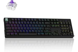 Keychron K10 HE Hall Effect Rapid Trigger Gaming Keyboard Wireless, Magnetic Switch Hot Swappable, 2.4 GHz/Bluetooth/Wired Ad