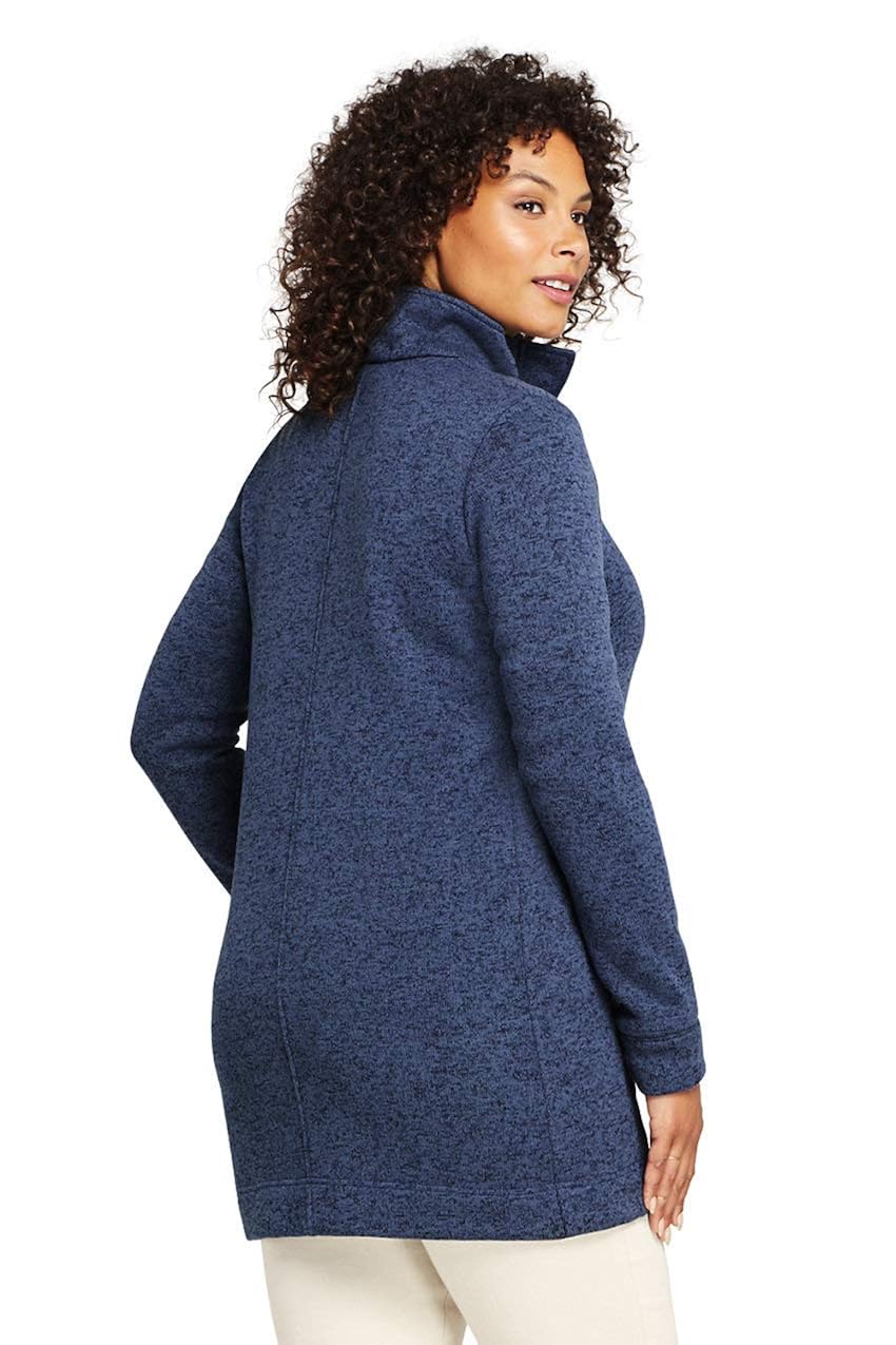 lands end sweater fleece
