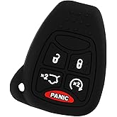 Key Fob Keyless Entry Remote Cover Protector for Jeep Dodge Chrysler (OHT692427AA) 5 Button
