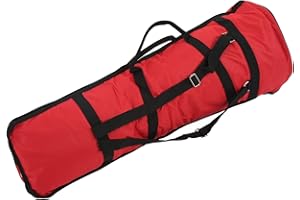 Trombone Case Tenor Trombones Gig Case Bags 87cm / 34.3in Tenor Brass Instruments Case for Kids, Beginners, Players(red)
