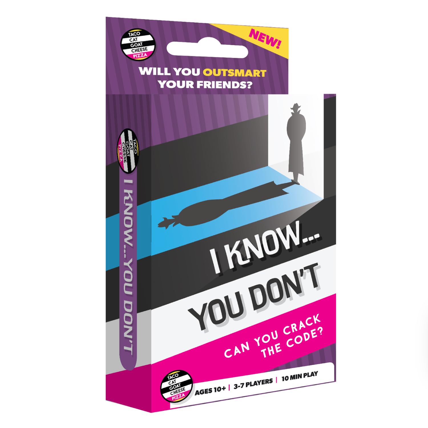 I know... You Don't Strategic Card Game for Family Game Night by Taco Cat Goat Cheese Pizza | Easy to Learn | Fast 10 Minute Rounds | Fun for Kids, Teens, and Adults | 3 - 7 Players