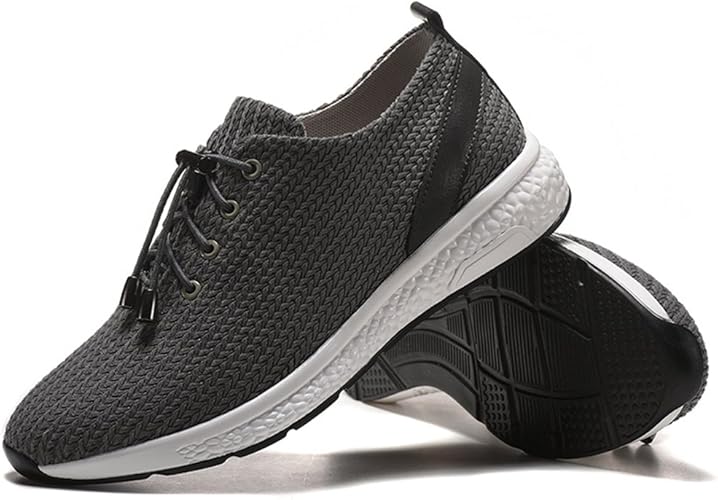 Amazon イノヤ メッシュスニーカー スリッポン メンズ スニーカー メンズ 靴 スリッポン ドライビングシューズ ランニングシューズ デッキ シューズ レザー切替 通気性 カジュアル シンプル スニーカー