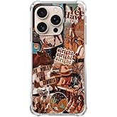 RYEDORP Cowboy Aesthetic Case Compatible with iPhone 16 Pro Max, Western Country Case for iPhone 16 Pro Max, Cool TPU Shockproof Case Cover