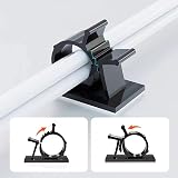Viaky 30PCS Black Adjustable Cable Clips Self-Adhesive Wire Organizers Holder view 3