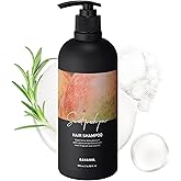 Korean Shampoo with Rosemary – Sulfate, Silicone & Paraben-Free Scalp Care Formula – Strengthens, Hydrates & Refreshes Hair w/ Proteins & Botanical Extracts – Sweet Fresh Pear, 500ml / 13.5 fl oz