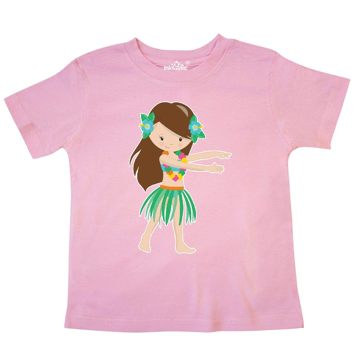 Brown Haired Hula Girl T Shirt 266ed Stellanovelty