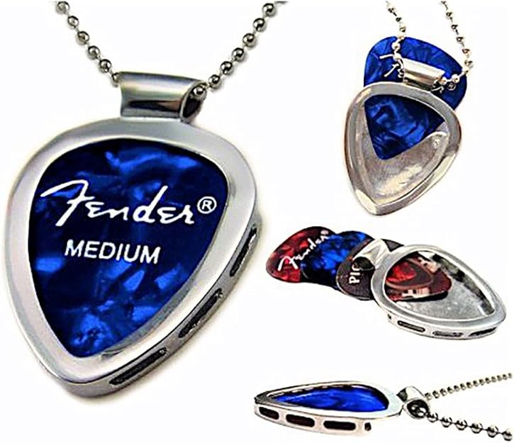 Guitar pick necklace amazon Clearance
